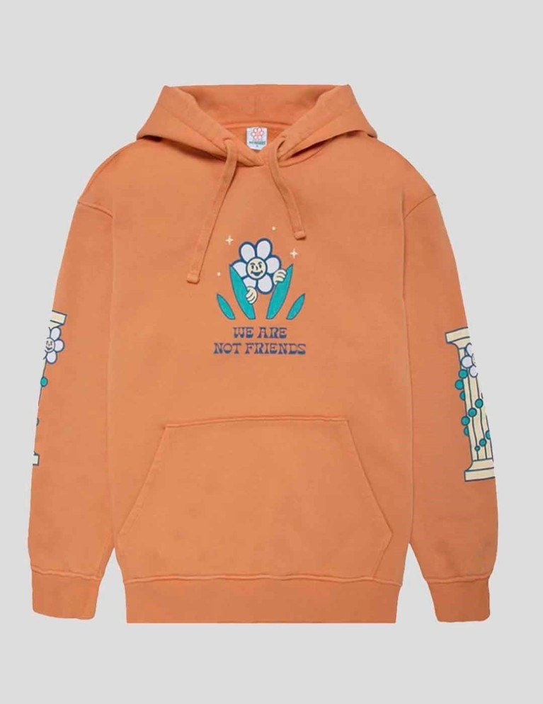 Sudadeira WE ARE NOT FRIENDS orange is the new black hoodie orange